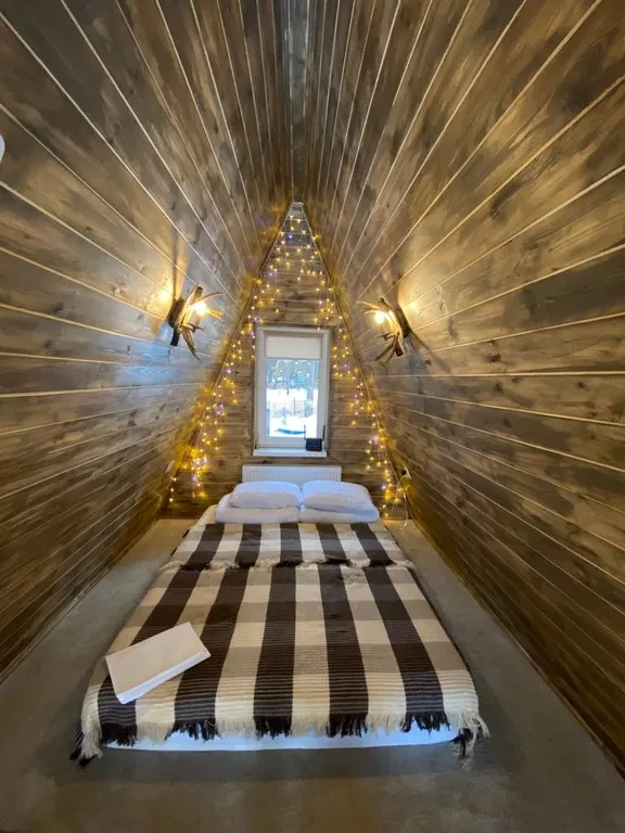 фото Pine house А-frame домик