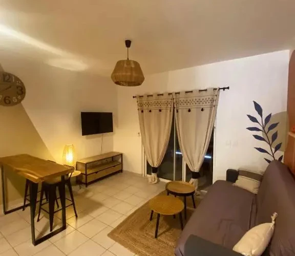 Appartement cosy à Grand Case, proche aéroport.