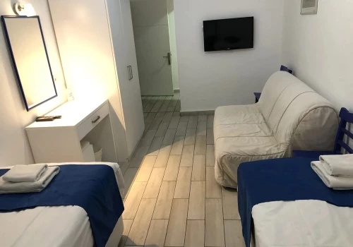 White and Blue Bodrum