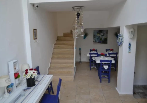 White and Blue Bodrum