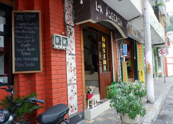 Hostal Carolina en Baos Ecuador