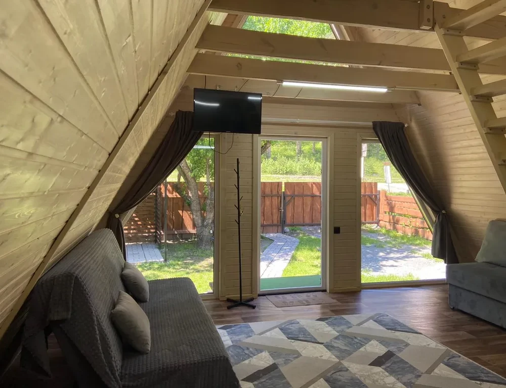 фото A-frame дом